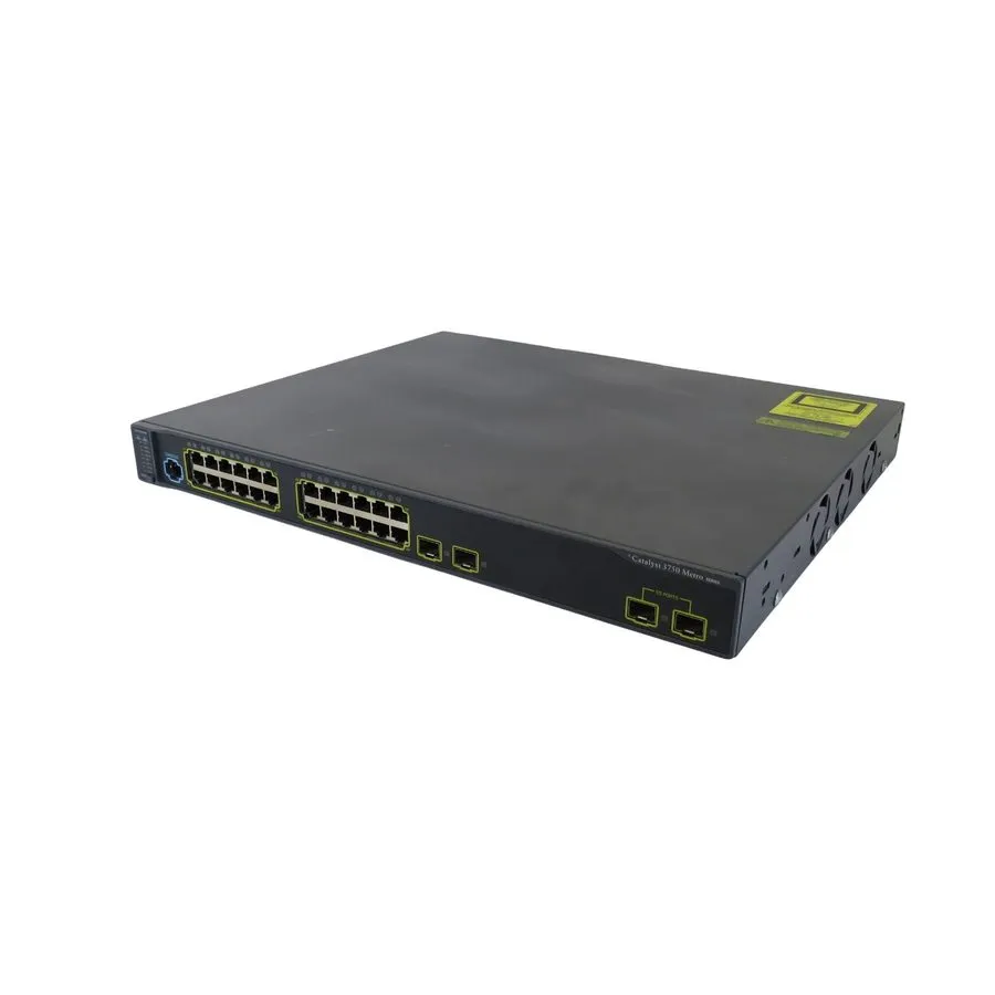 Коммутатор Cisco ME-C3750-24TE-M C3750 24 PORT WITH 2+2 sfp PORT SWITCH .90days