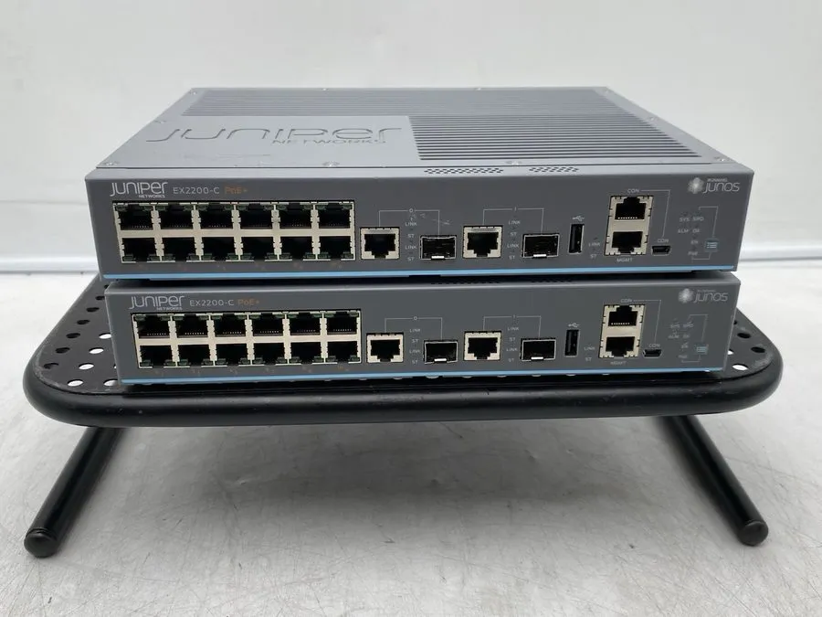 Коммутатор Juniper EX2200-C-12P-2G 12-Port PoE+ Compact Managed Switch