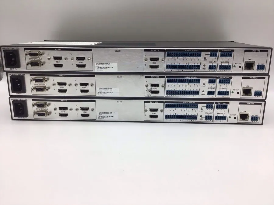 Видеокоммутатор Extron IN1606 Six Input HDCP-Compliant Scaling Presentation Swit