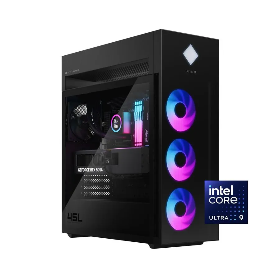 SSD-накопитель HP OMEN 45L GT22-3090 Gaming PC,Ultra 9 285K,RTX 5080,64GB DDR5,2 — фото лота 1