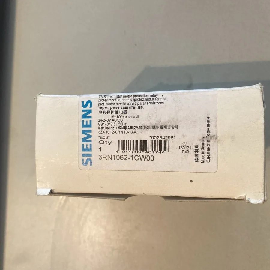 Реле защиты SIEMENS 3RN1062-1CW00 Motor Protection Relay — фото лота 2