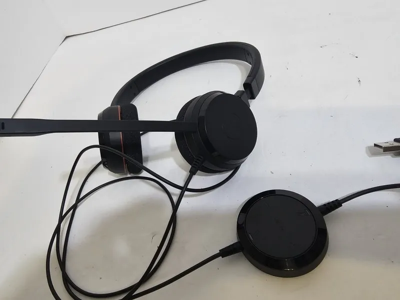 VoIP-шлюз Jabra Evolve 20 Stereo UC USB-C Wired Headset 4999-829-289 HSC016 — фото лота 1
