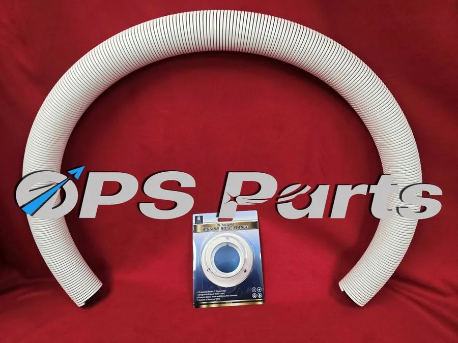 Складское оборудование Outboard Rigging Hose Kit TH Marine 2 Inch 5 Ft White THW — фото лота 1