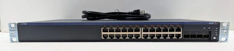 Коммутатор Juniper Networks EX2200 24-Port Ethernet Switch w/ Power Cord