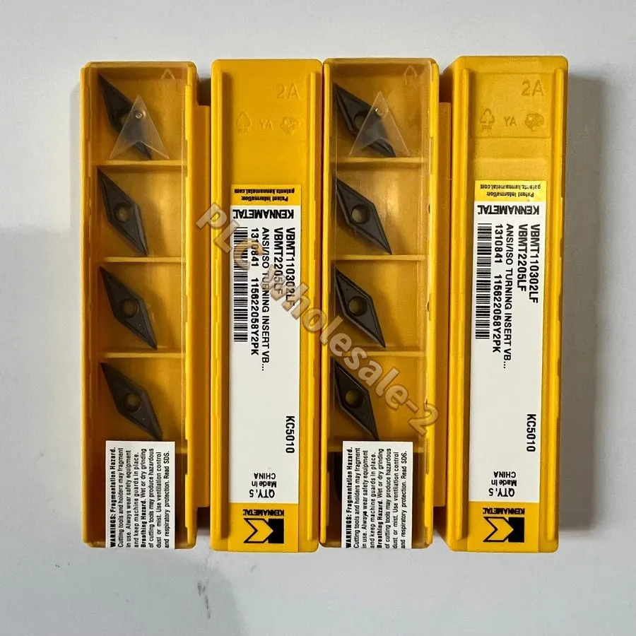 Режущий инструмент KENNAMETAL VBMT110302LF KC5010 carbide inserts VBMT2205LF Tur