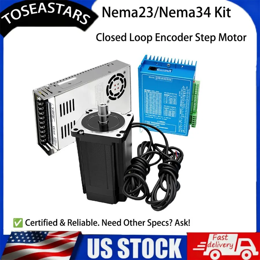 Блок питания Nema23/Nema34 Closed Loop Encoder Stepper Motor Drive CNC Power Sup