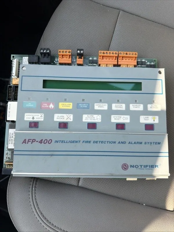 Оборудование пожарной сигнализации NOTIFIER AFP-400 Fire Alarm Control Panel — фото лота 1