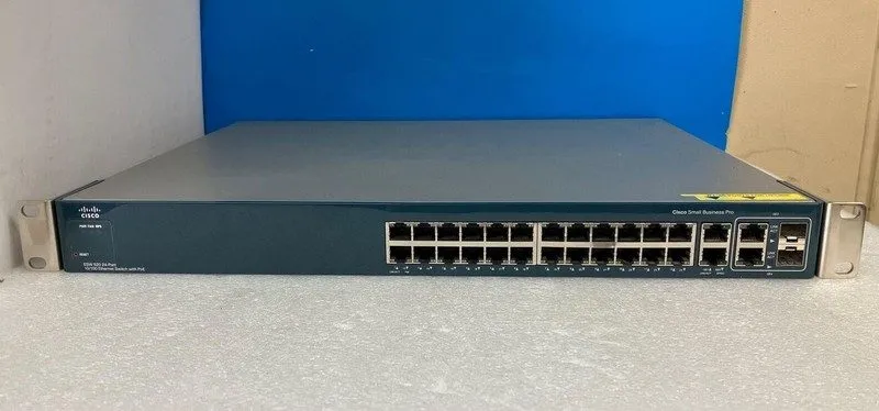 Коммутатор Cisco ESW-520-24P-K9 24-Port 10/100 PoE 4xGbE Uplink Network Switch