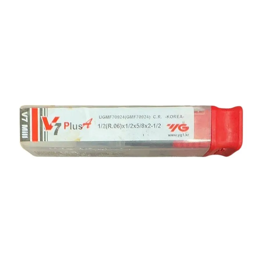 Режущий инструмент 1/2 " 4-FL Corner R.060 Multi-Helix Carbide End Mill, YG1 UGM — фото лота 2