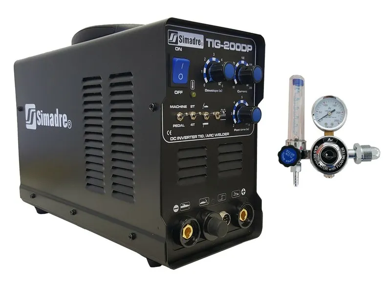 Сварочный аппарат TIG MMA PULSE WELDER SIMADRE 200A TIG200DP 110/220V DC WELDING