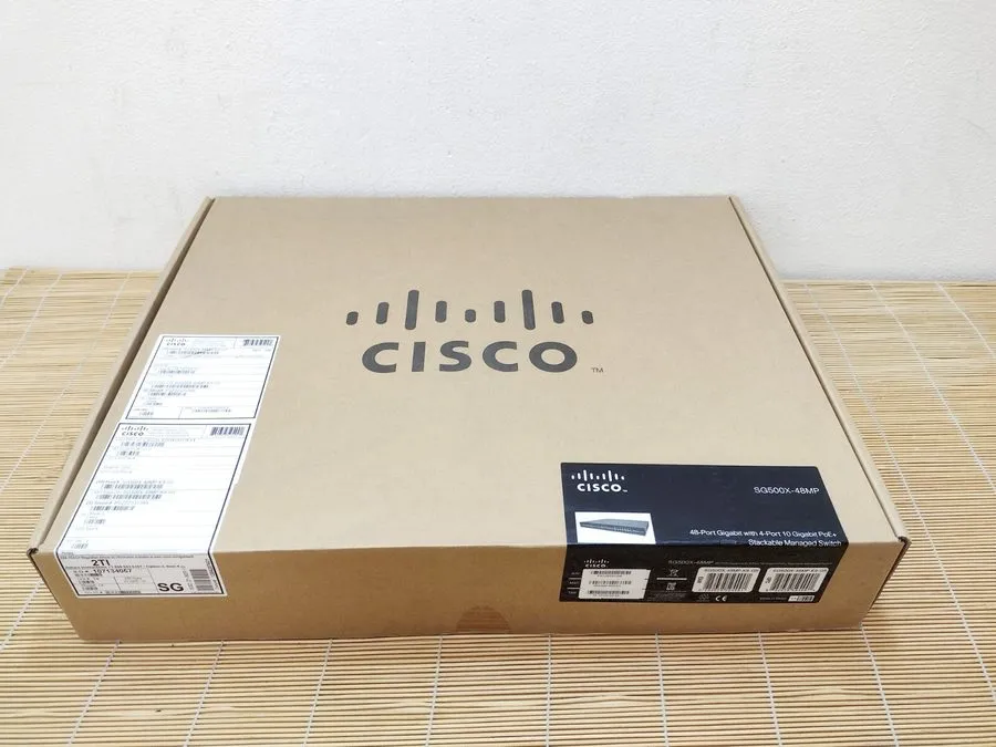 Коммутатор Cisco SG500X-48MP-K9 48-Port Gigabit PoE + 4x10GE SFP Switch