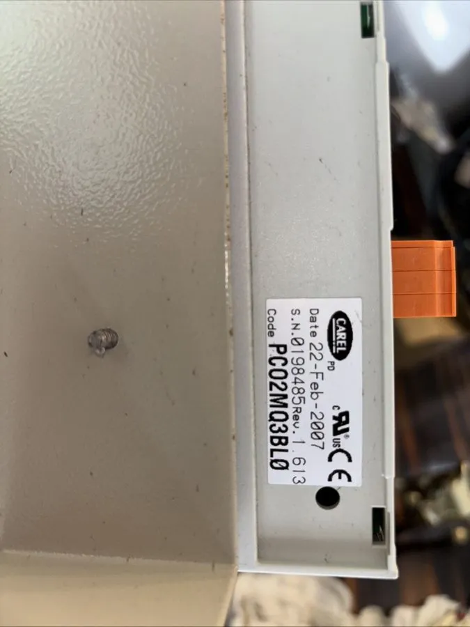 Контроллер Carel MicroTech II PCO2MQ3BL0 Rev. 1.713 — фото лота 1