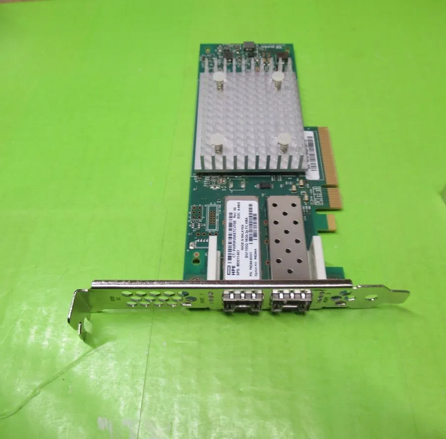Контроллер HPE QLE2692-HP SN1100Q 16GB Dual 2-Port FC HBA 853011-001 w/ SFP Tran