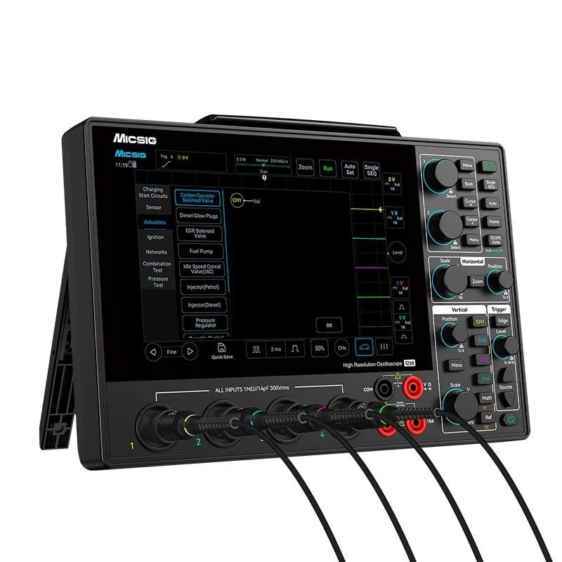 Осциллограф Micsig AHO14-200 200MHz 12-Bit Automotive Oscilloscope — фото лота 2