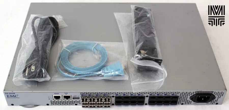 Коммутатор Brocade EMC DS-300B 8Gb Fibre Channel Switch 100-652-065, 24 Ports, S