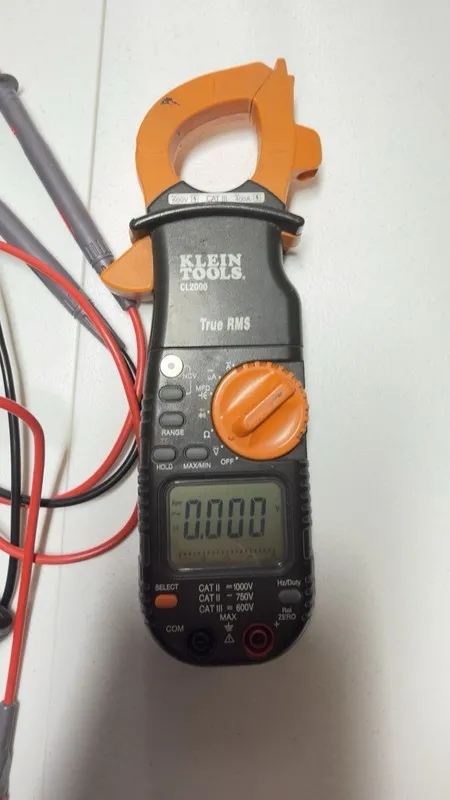 Тестер Klein Tools CL2000 AC/DC True RMS Auto-Ranging Digital Clamp Meter — фото лота 1
