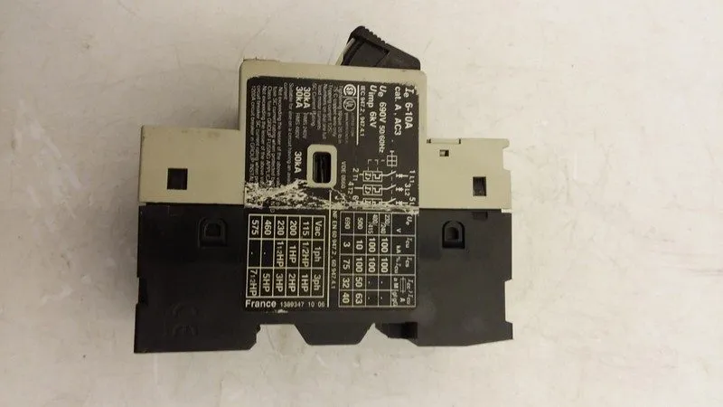 Автоматический выключатель TELEMECANIQUE 6-10 AMP MOTOR CIRCUIT BREAKER 3 POLE 6