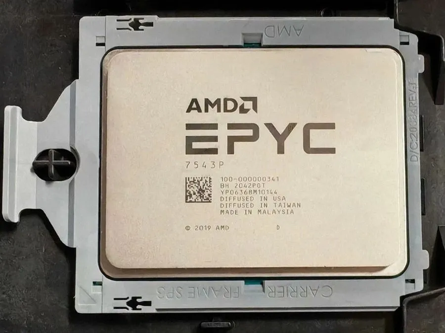 Процессор AMD EPYC 7543P 2.8GHz 3.7GHz 32 cores 64 threads 225W CPU processor Un