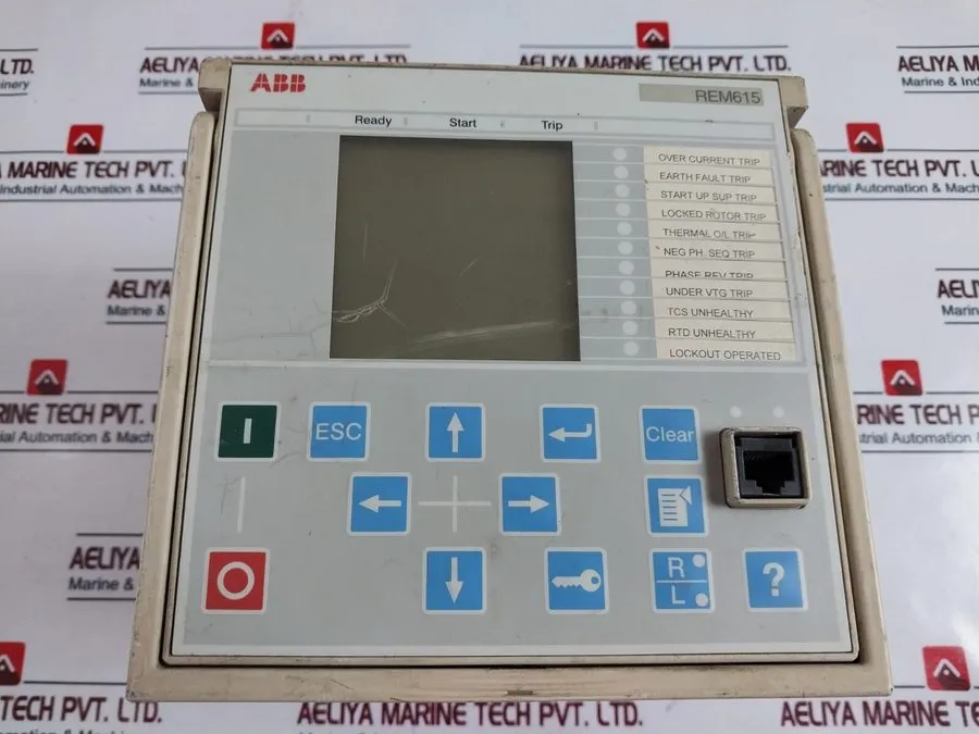 Реле защиты ABB REM615 HBMBCCAHNCA1BNN1XD Motor Protection And Control Relay REM