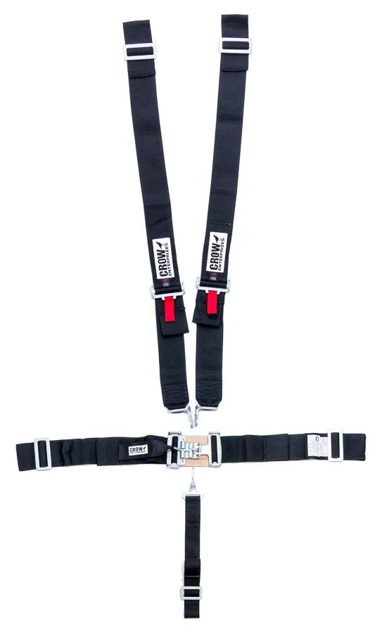 Жгут проводов Crow Safety 11074 5-Point Harness, Latch&Link, SFI 16.1, Pul Down,