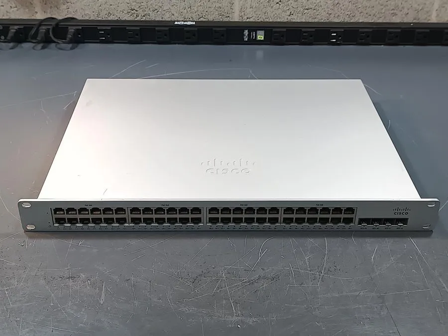 Коммутатор Cisco Meraki MS210-48FP 48-Port Gigabit PoE+ Cloud Switch 740W Budget