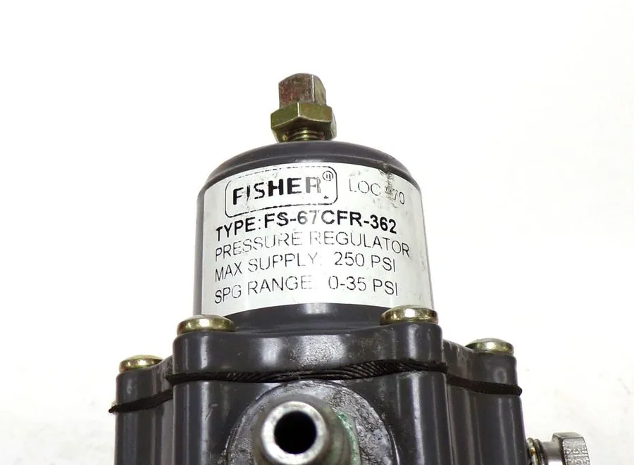 Трубопроводная арматура GOOD ! EMERSON FISHER PRESSURE REGULATOR FS-67CFR-362