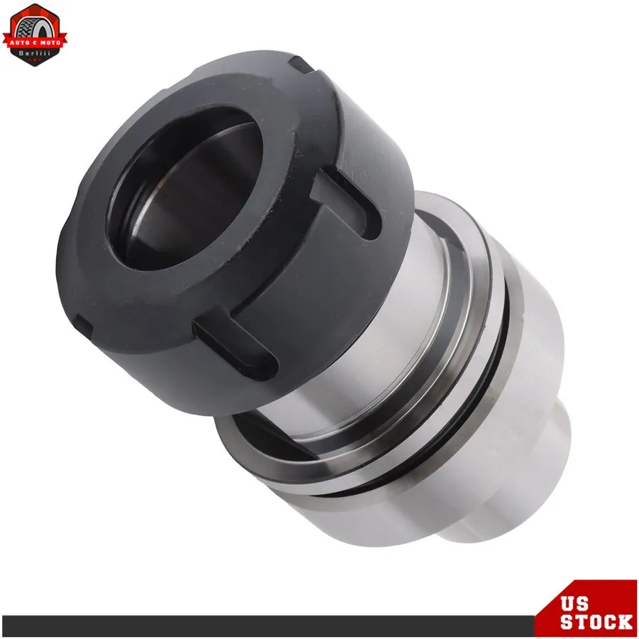 Патрон HSK63F-ER40-80 Collet Chuck Tool Holder G2.5 30k RPM CNC Router HSK 63F — фото лота 2