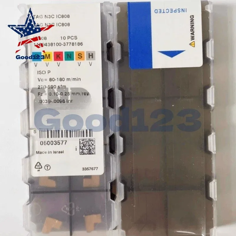 Режущий инструмент ISCAR GIP 2.00-1.00 IC808 CARBIDE INSERT