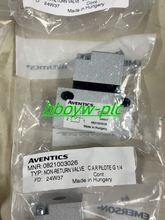 Обратный клапан AVENTICS 0821003026 Pilot-Operated Check Valve (Port size G1/4)
