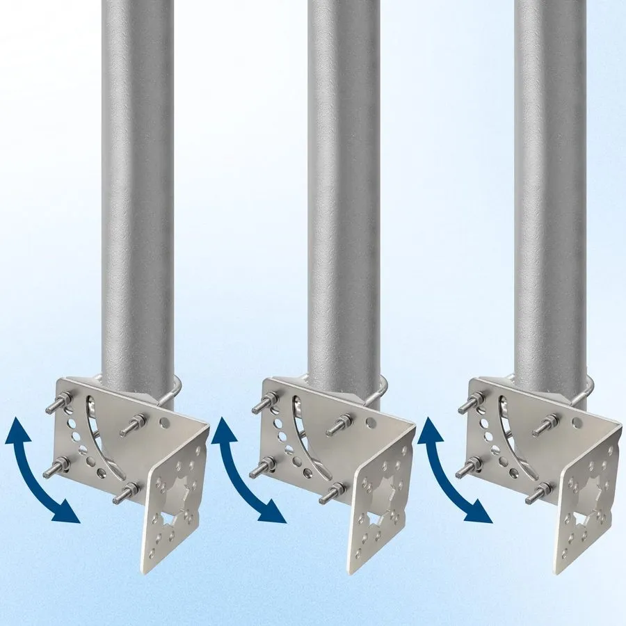 Антенна Antenna Mast Clamp3pcs Pole Mount Bracket With Double Ubolts Antenna Pol — фото лота 1