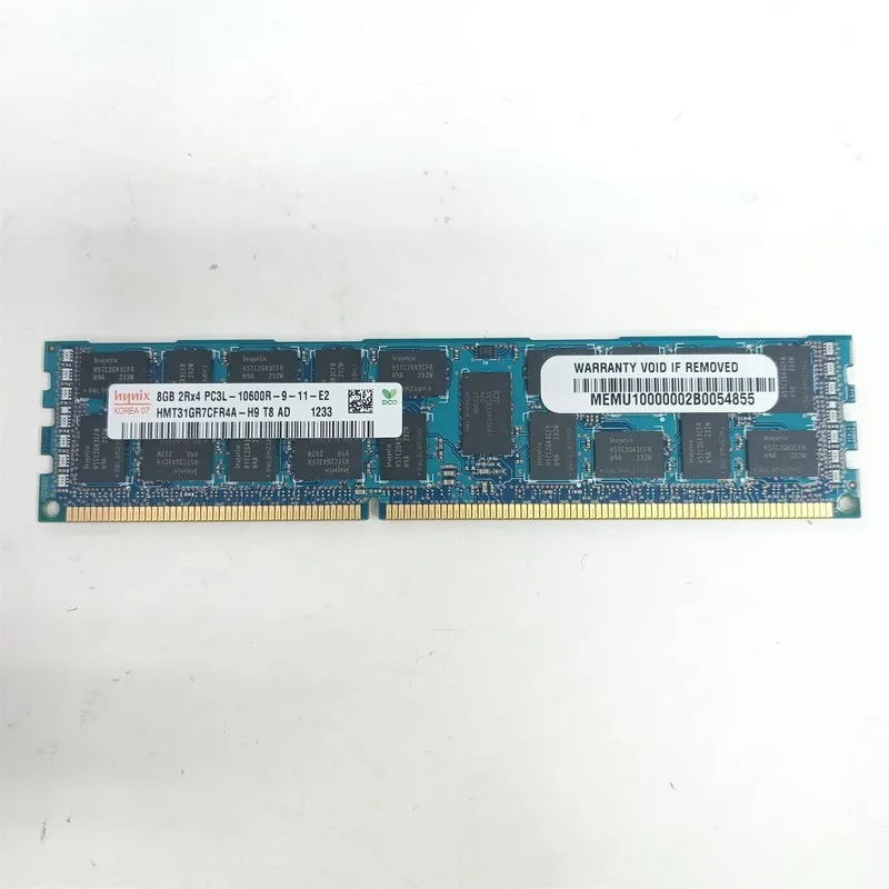 Модуль памяти Hynix 8GB 2Rx4 PC3-10600R DDR3 ECC Server RAM HMT31GR7CFR4A-H9