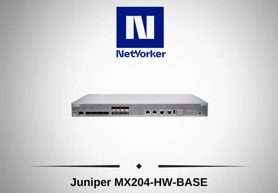 Маршрутизатор Juniper MX204-HW-BASE 8x 10GB SFP+ 4x 100GB QSFP28 Router Chassis