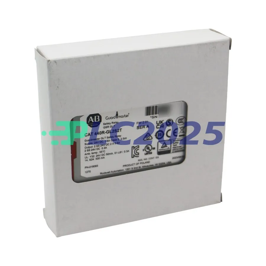 Реле безопасности Allen Bradley, 440R-GL2S2T, Guard Master Safety Relay Locking 
