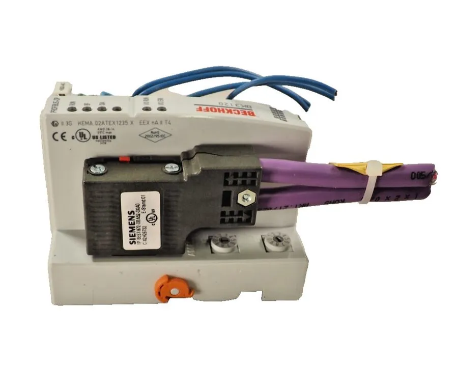 Шлюз полевой шины BECKHOFF BK3120 Profibus Coupler 24VDC — фото лота 2
