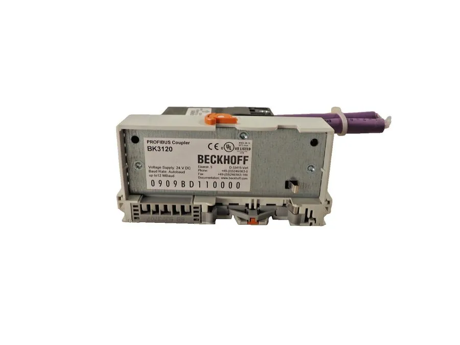 Шлюз полевой шины BECKHOFF BK3120 Profibus Coupler 24VDC — фото лота 3