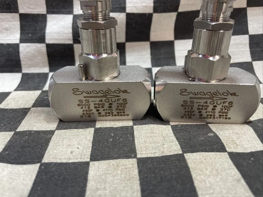Клапан Swagelok SS-4GUF6 SS General Utility Service Needle Valve FNSP
