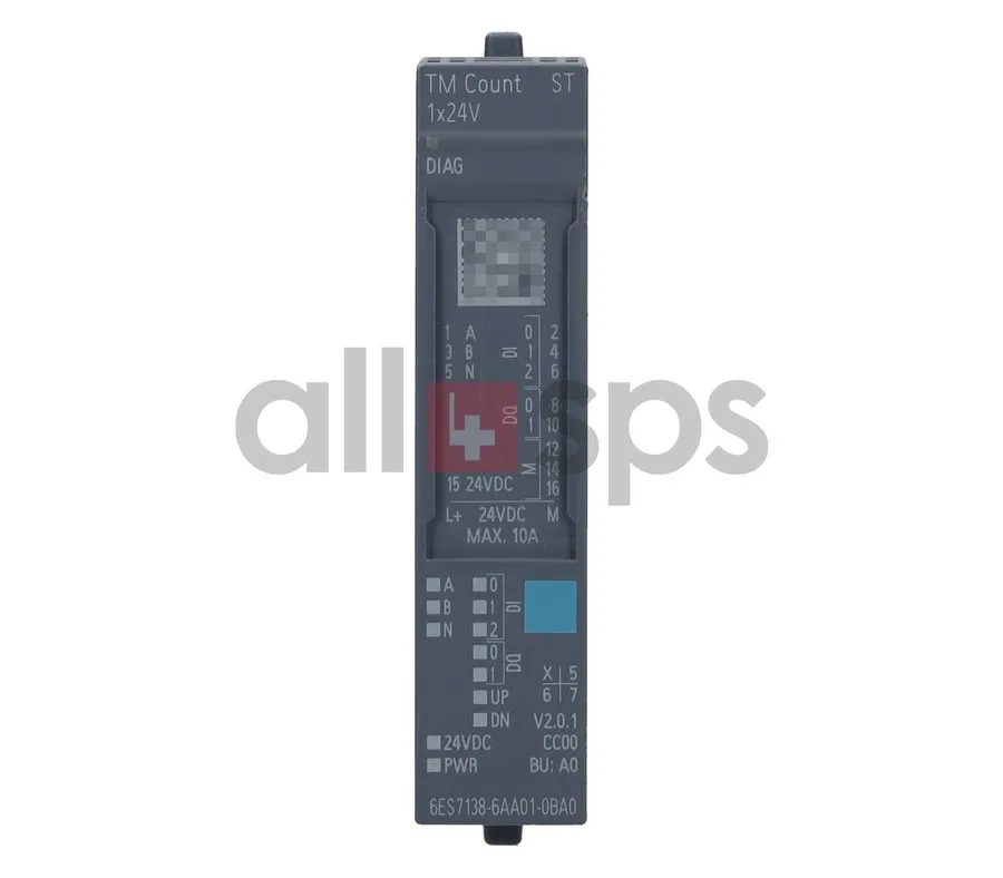 Модуль ввода-вывода SIMATIC ET 200SP TM COUNT 1X24V 6ES7138-6AA01-0BA0 (NO)