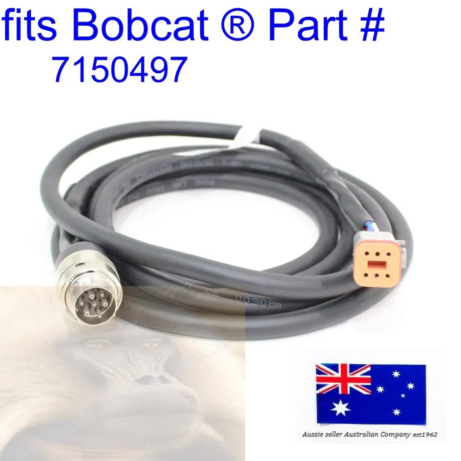 Жгут проводов для Bobcat 7 Pin Input Harness Connector ACD 7150497 Wiring Auxili