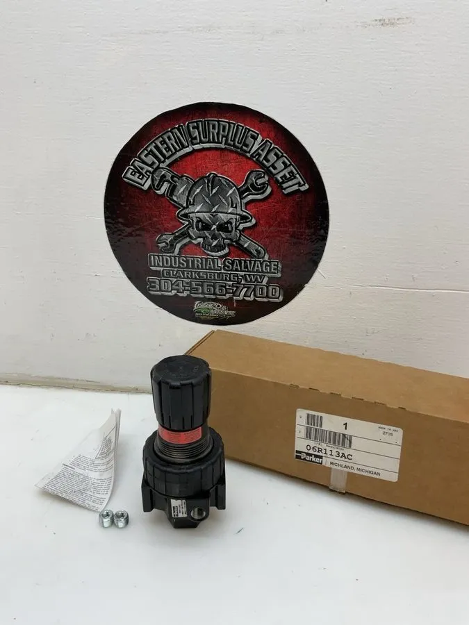 Трубопроводная арматура Parker 06R113AC Pneumatic Regulator 1/4” NPT 250 PSI