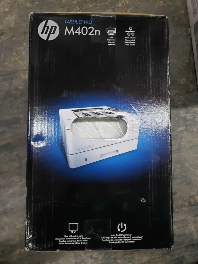 Лазерный принтер HP LaserJet Pro M402n Monochrome Laser Printer C5F93A Black Whi