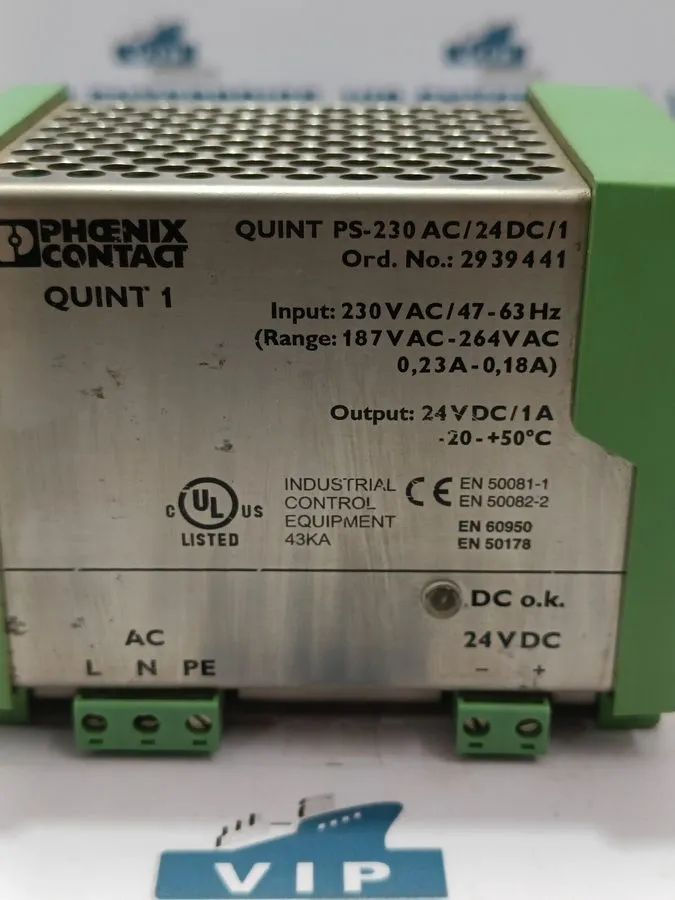 Блок питания PS-230AC/24DC/1