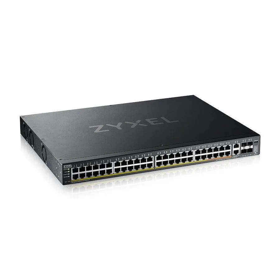 Коммутатор Zyxel XGS2220-54FP Managed L3 Gigabit Ethernet (10/100/1000) Power ov — фото лота 1