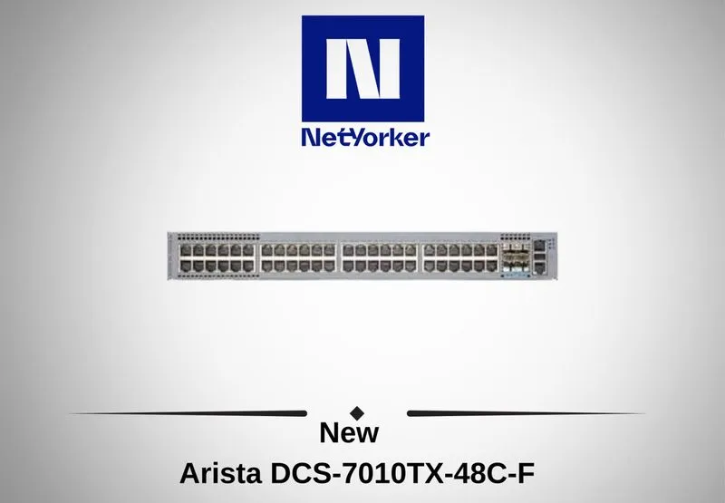 Коммутатор Arista DCS-7010TX-48C-F 48 Port 48x1G RJ45 4x25G SFP AC Switch