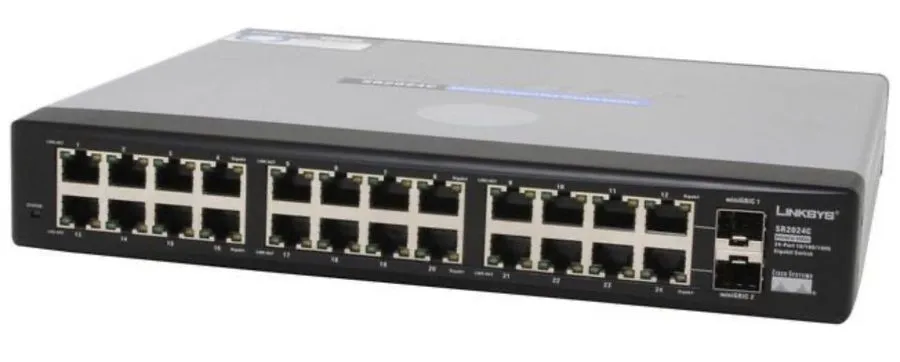 Коммутатор Cisco Small Bussiness 24 Port 10/100/1000 Switch SR2024C