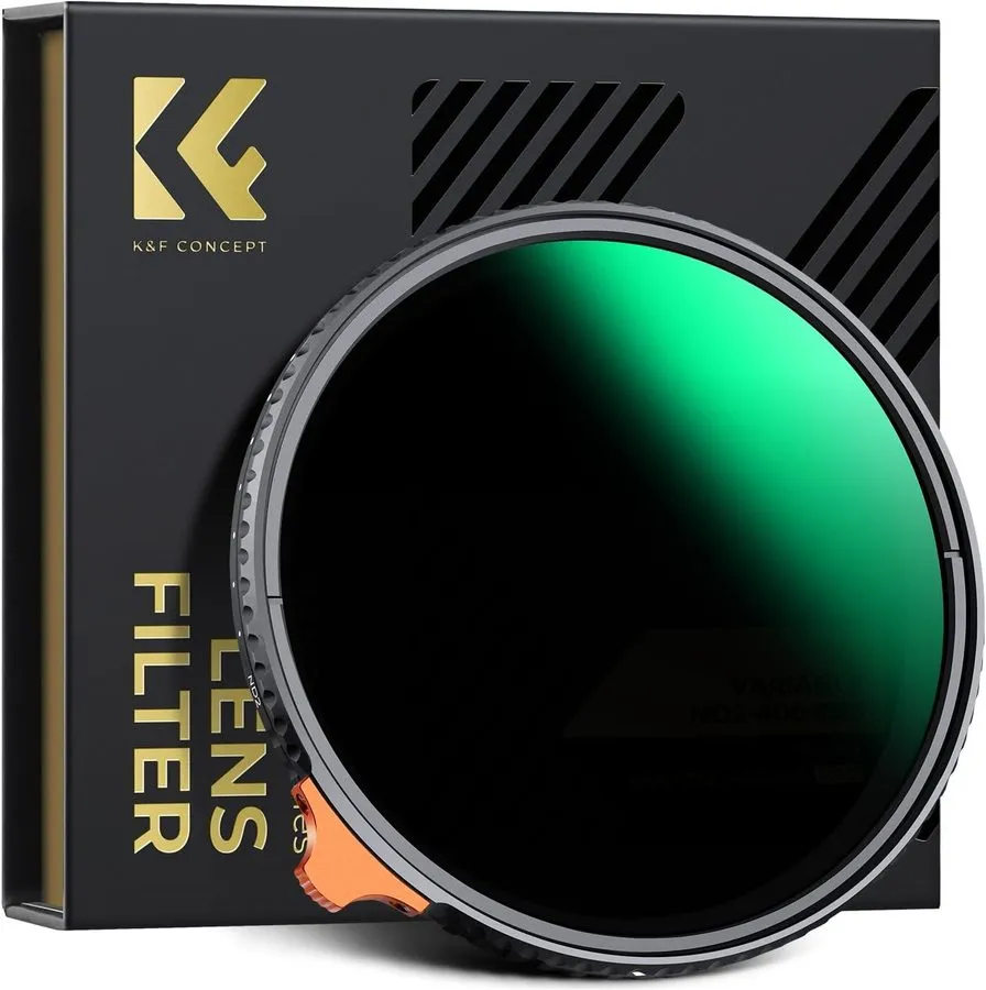 Объектив K&F CONCEPT Variable ND Filter ND2-400 (1-9 Stop) Lens Filter Waterproo