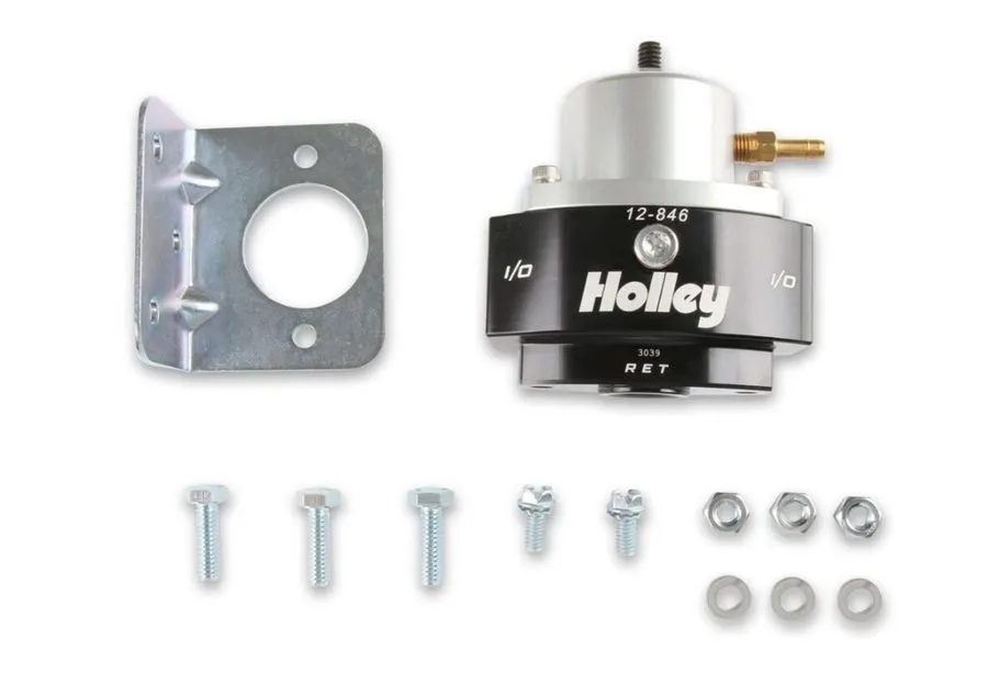 Трубопроводная арматура Holley 12-846 HP Billet EFI By Pass Fuel Pressure Regula