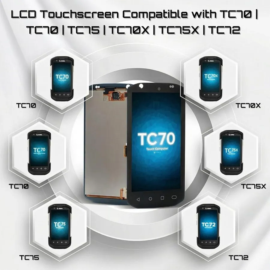 Терминал сбора данных LCD Display & Touch Screen для Zebra TC70 TC70X TC75 TC75X