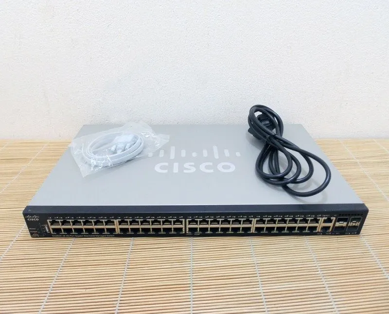 Коммутатор Cisco SG350X-48-K9 48x 10/100/1000 ports 4x 10G Managed Switch