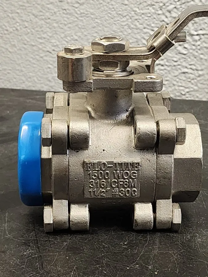 Клапан FLO-TITE 3/4” HPF-52 STAINLESS STEEL BALL VALVE 316-CF8M / 2250 WOG — фото лота 1