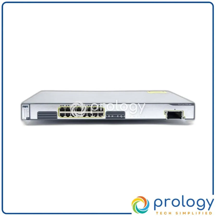 Коммутатор Cisco WS-C3750G-16TD-S 16-Port Specialty Switch, Black